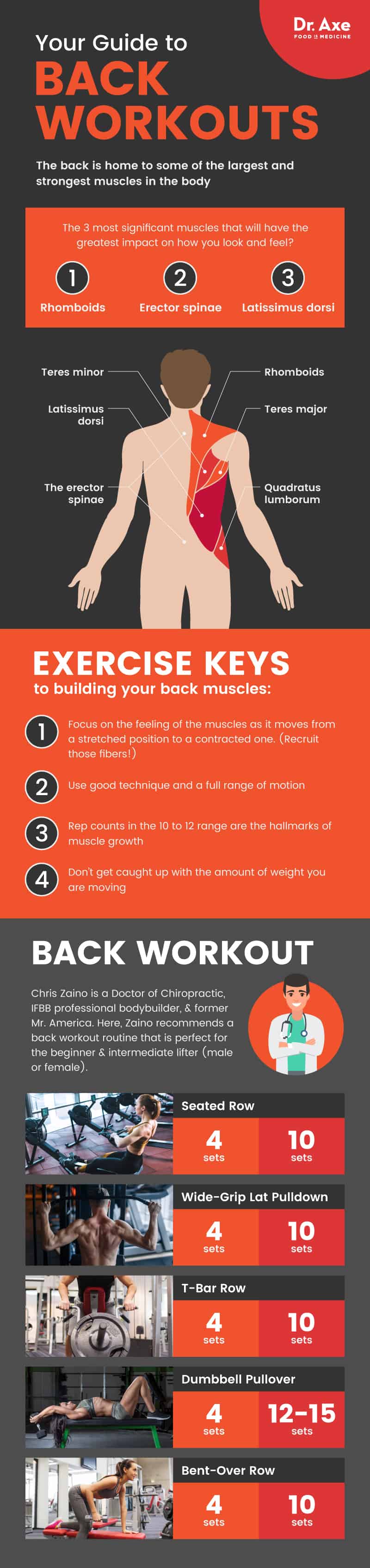 Back workouts guide - Dr. Axe