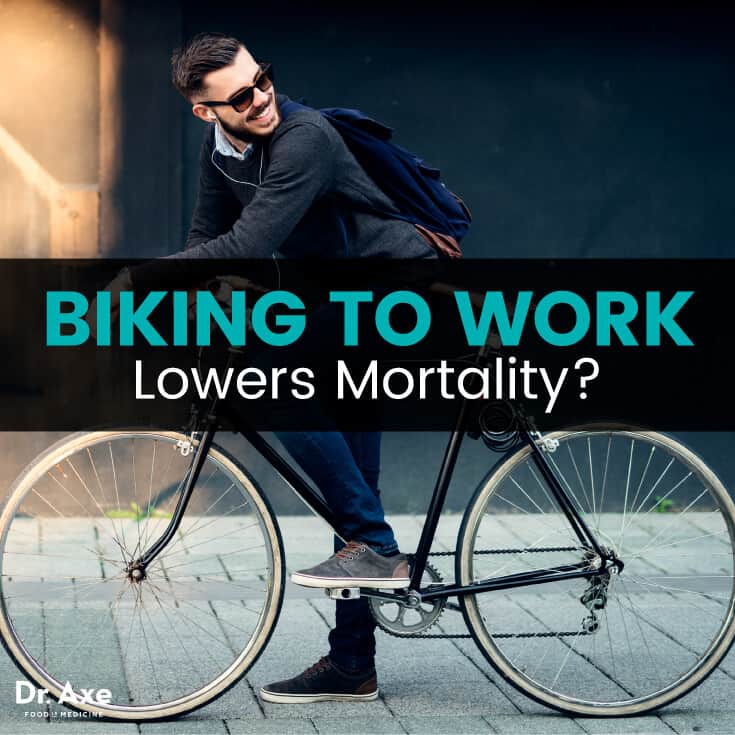 骑车上班降低死亡率+骑车带来更多好处|苦荞之家
