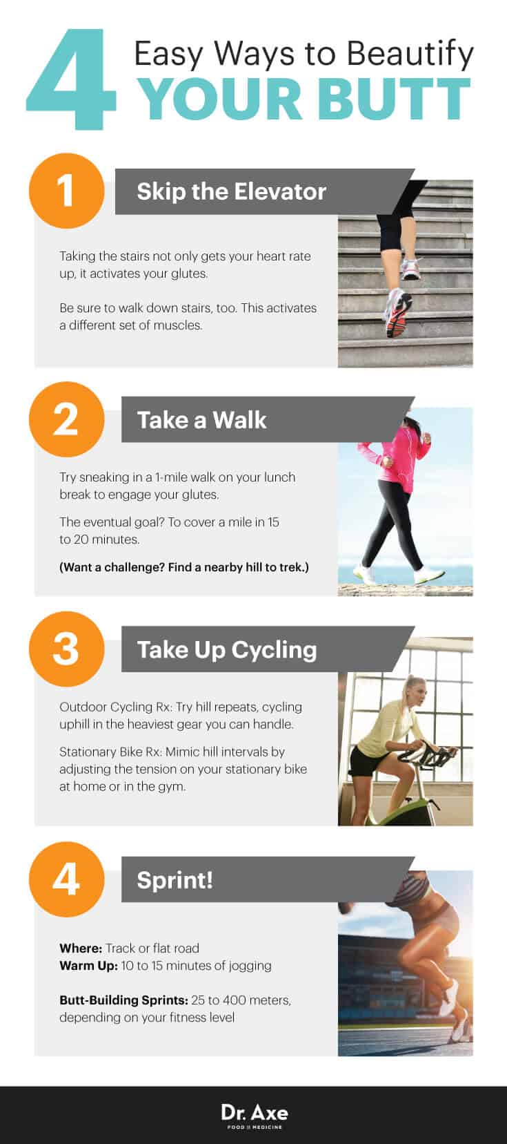 Four easy butt workouts - Dr. Axe