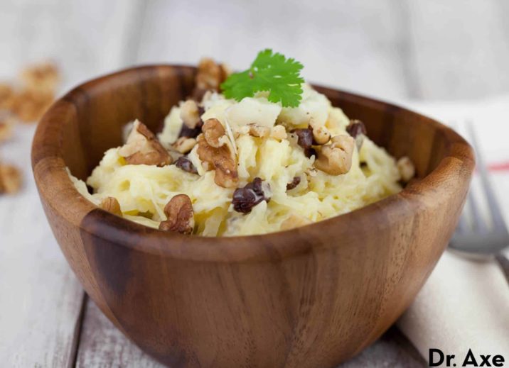 Cheesy Spaghetti Squash With Raisins