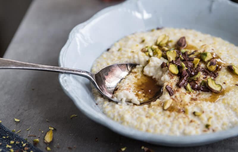 Creamy Coconut Millet Porridge