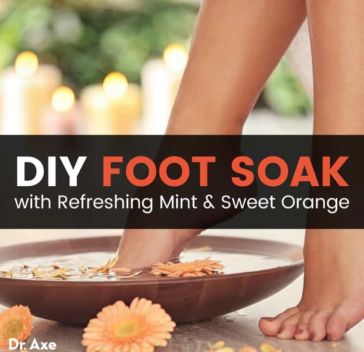 DIY foot soak - Dr. Axe