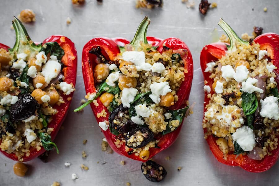 Greek Stuffed Peppers