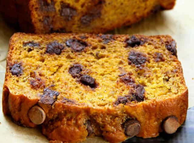 Greek Yogurt Pumpkin Banana Bread