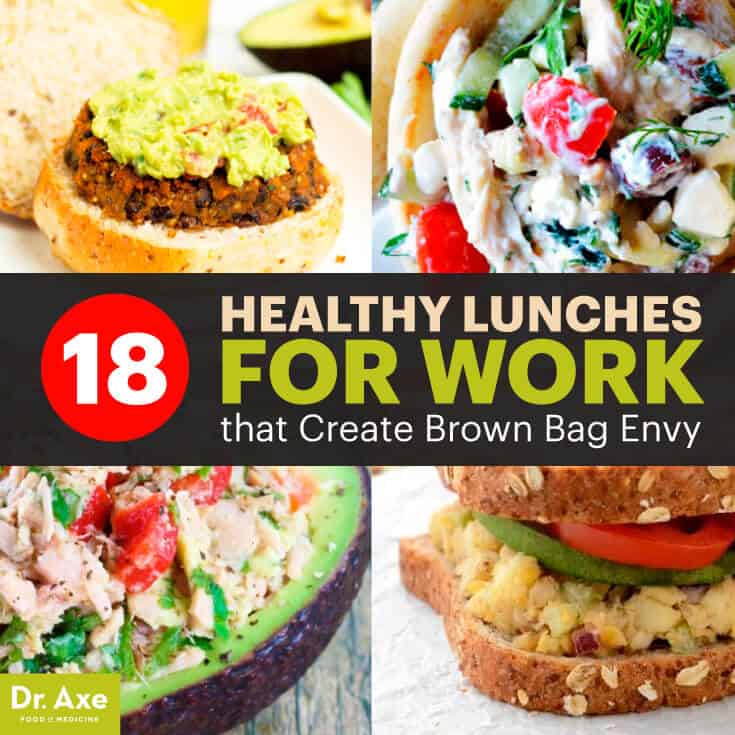 Healthy lunches for work - Dr. Axe