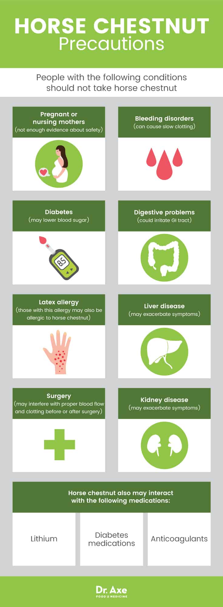 Horse chestnut precautions - Dr. Axe