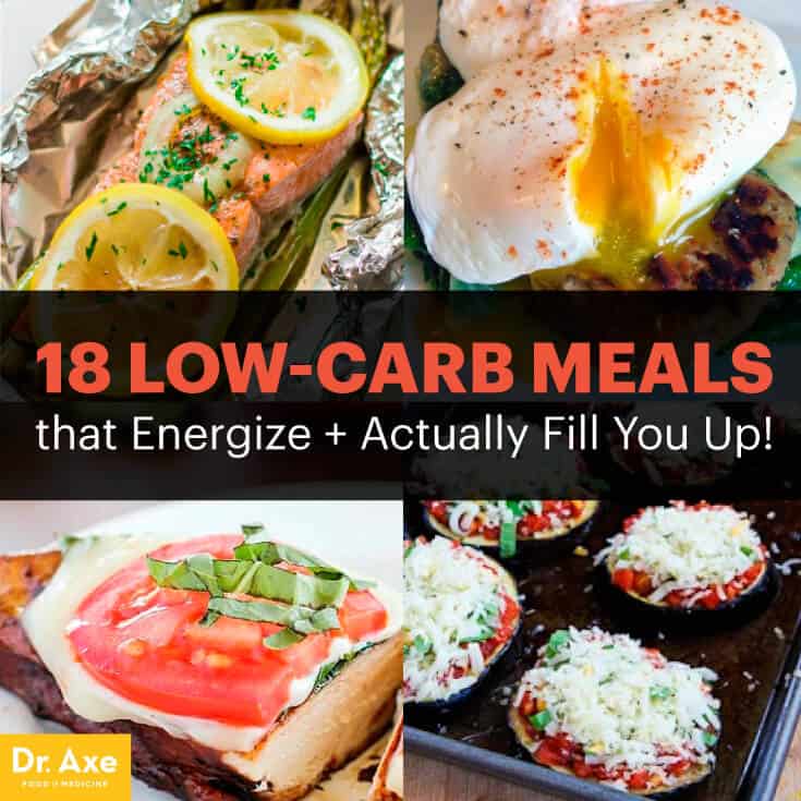 Low-carb meals - Dr. Axe
