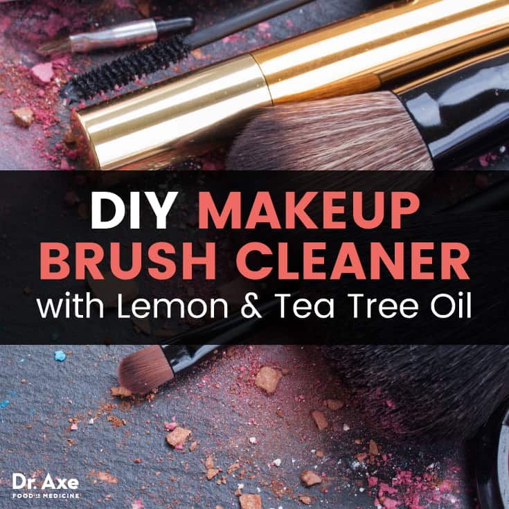 Makeup brush cleaner - Dr. Axe