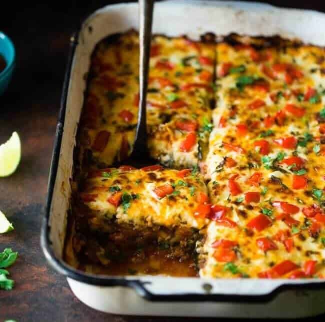 Mexican Zucchini Lasagna