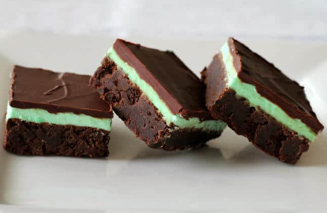 Mint Chocolate Brownie Decadence