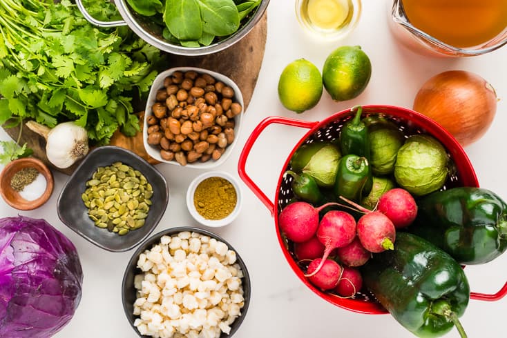 Pozole verde ingredients - Dr. Axe