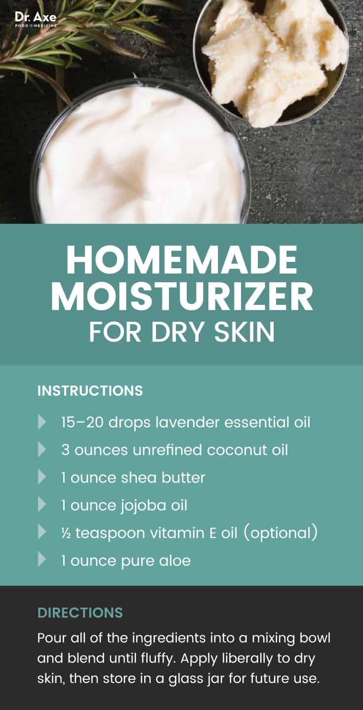 Pruritus: homemade moisturizer - Dr. Axe