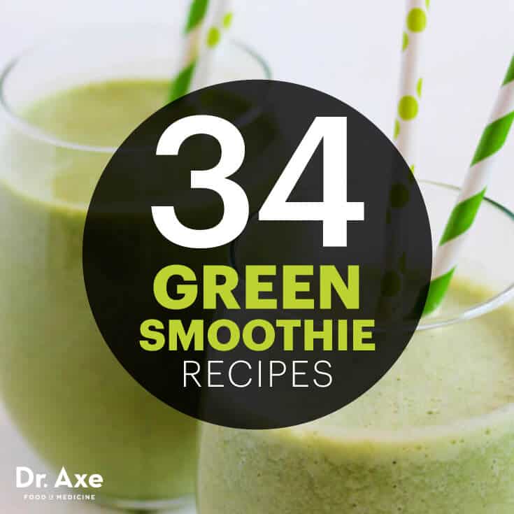 Green smoothie recipes - Dr. Axe