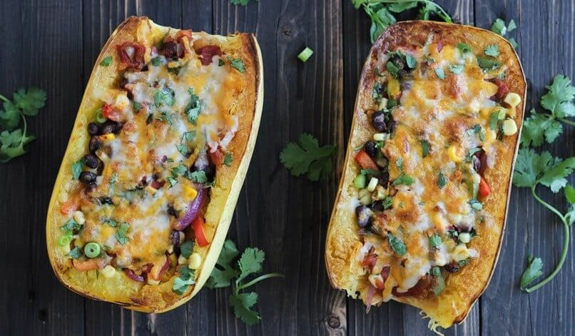 Spaghetti-Squash-Burrito-Bowls