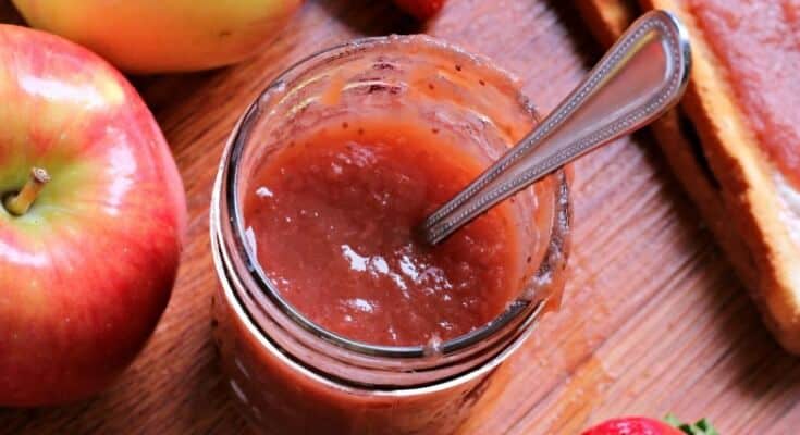 Strawberry Applesauce