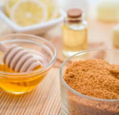 DIY sugar scrub