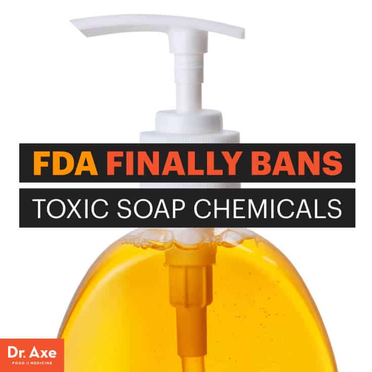 FDA禁止使用三氯生和其他18种抗菌肥皂成分|苦荞之家