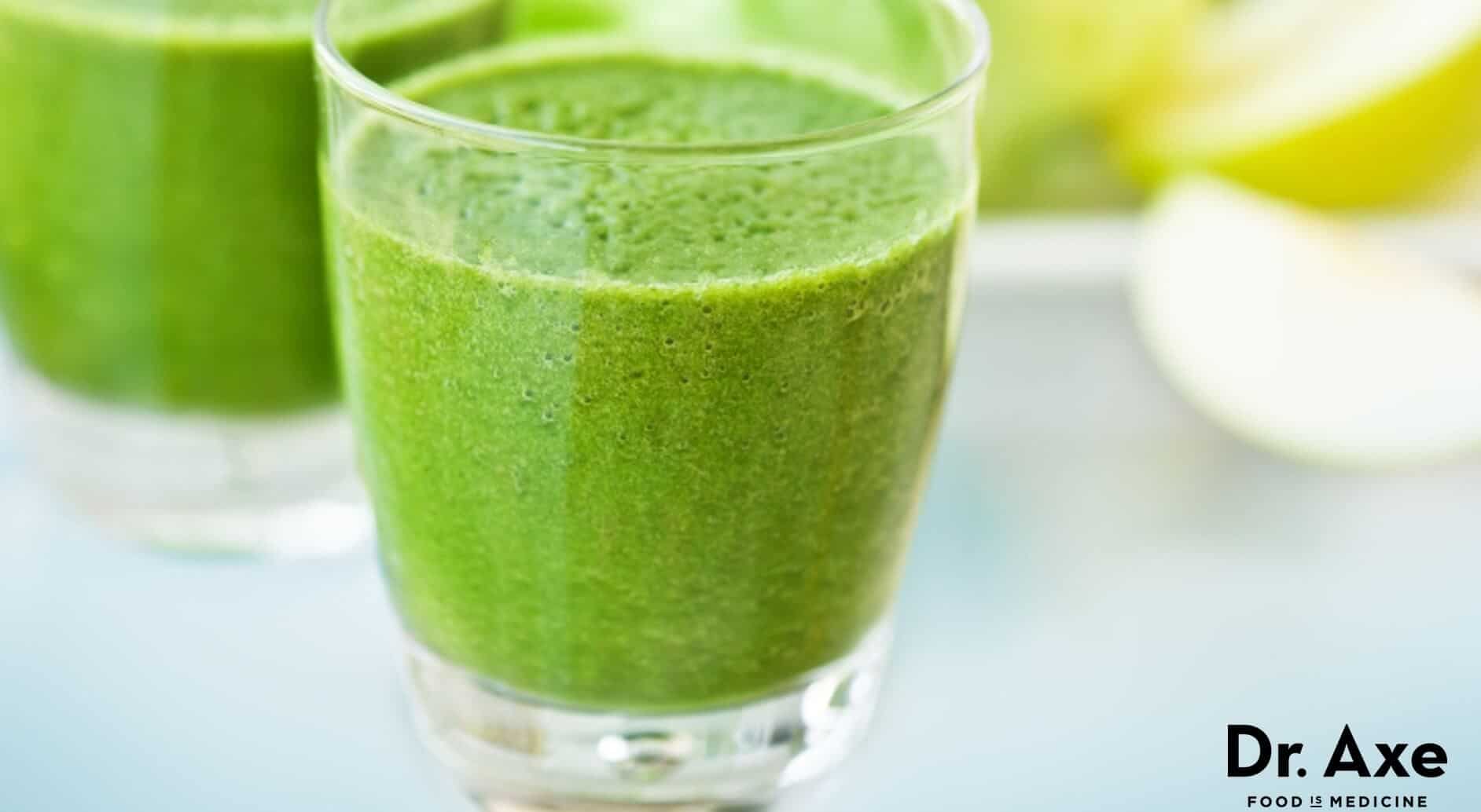 Kale and Grape Shake, Dr. Axe Recipes 
