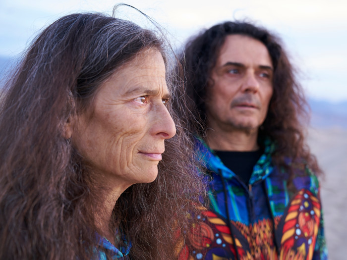 Ana Forrest, founder of Forrest Yoga, and her partner Jose Calarco