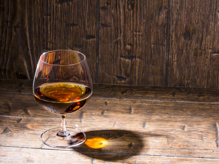 A glass of Armagnac
